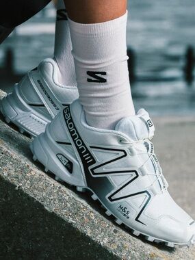 Salomon SPEEDCROSS 3 running shoe M8/W9 white